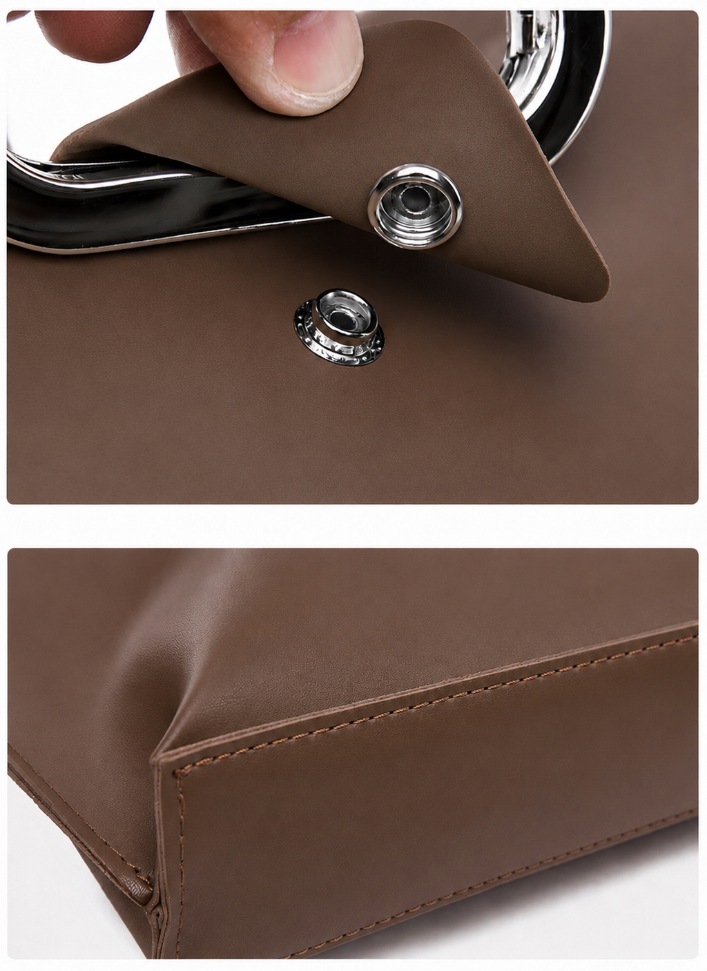 Deniz Laptop Bag - Brun